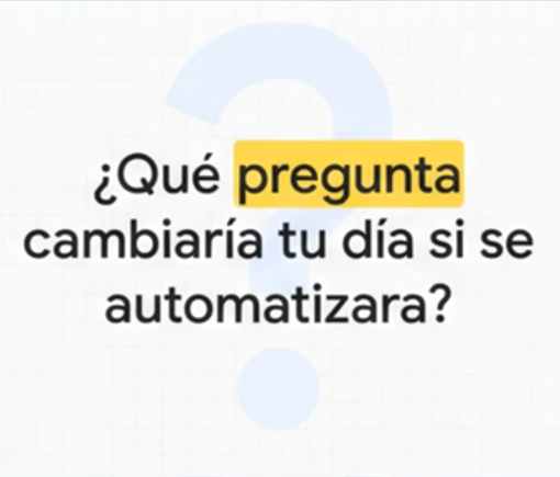 ¿Qué pregunta querrías automatizar para que te cambie el día?